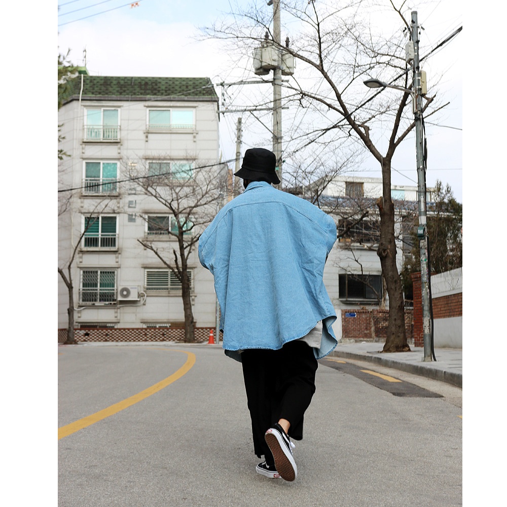 CHÍNH HÃNG ÁO DENIM ULTRA OVERFIT JUNGKOOK BTS