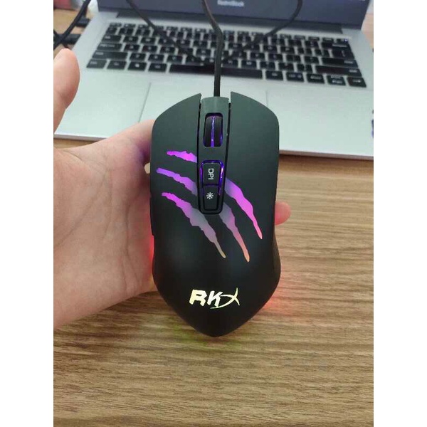 💯 Chuột Gaming RKx RM100, LED RGB cực xịn xò 💯