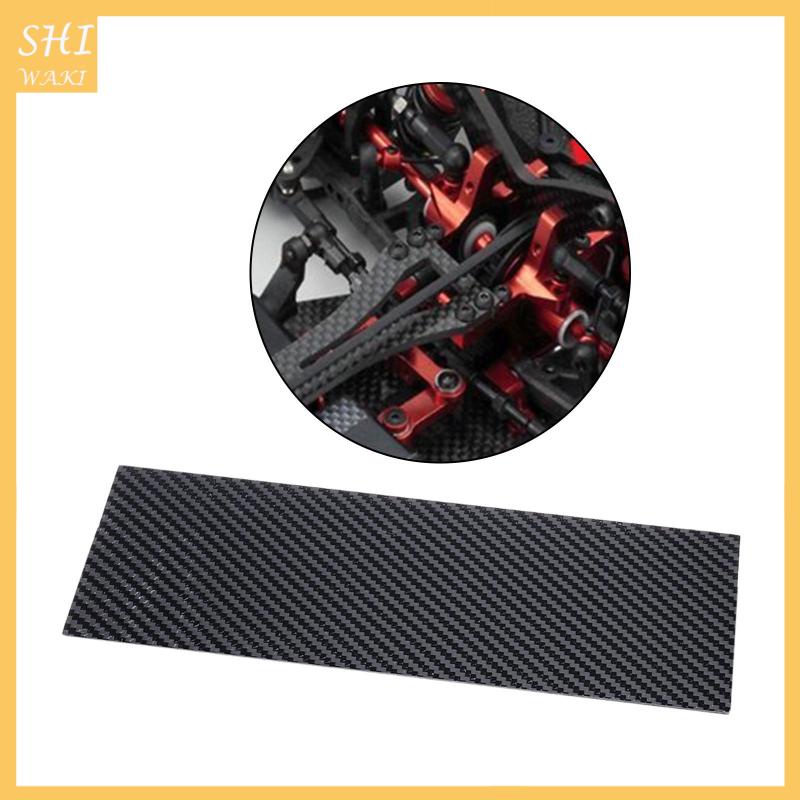 Tấm Sợi Carbon Thẳng 0.5mm / 1mm / 2mm / 3mm Cho Khung Ảnh 125x75x0.5mm