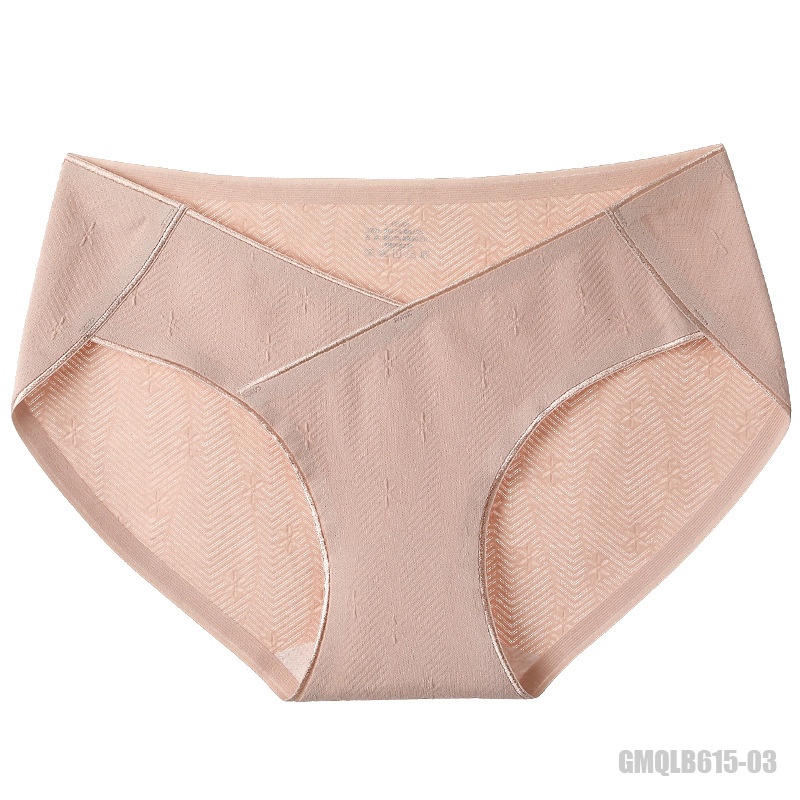 Quần Lót Bầu Cotton Cao Cấp Cạp V Đũng Lụa Kháng Khuẩn - Quần Lót Bầu Cạp Chéo Siêu Co Dãn LB615