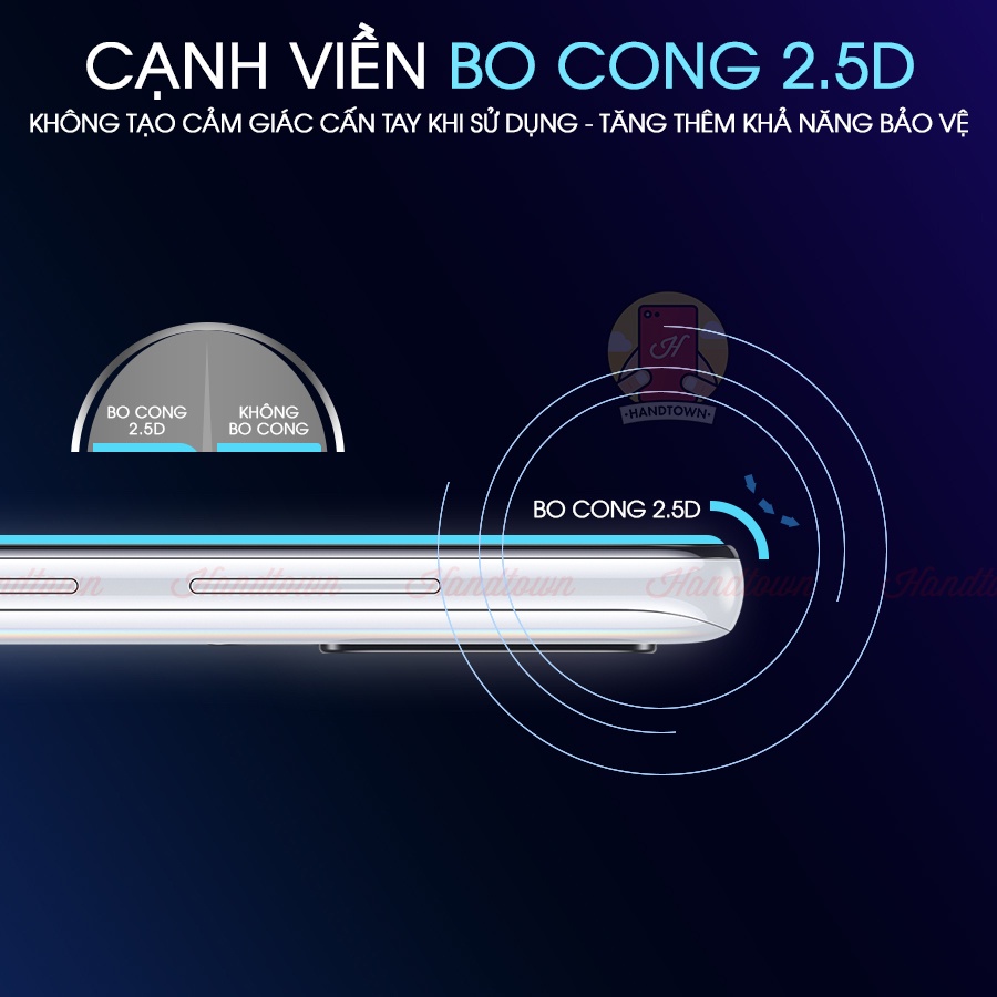 Kính Cường lực 21D Realme C21Y C21 3GB 4GB Full Màn Đen Full Keo Không Chấm Li Ti Bảo Vệ Màn Hình khỏi Trầy Xước Va Đập