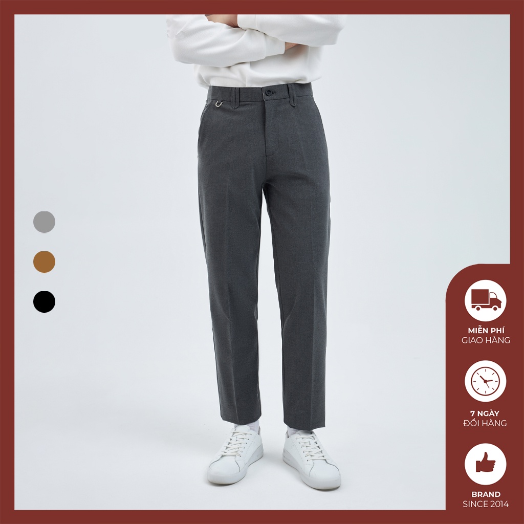 Quần âu nam Độc menswear cao cấp chất vải co giãn nhẹ, quần tây nam phong cách Hàn Quốc - QV148