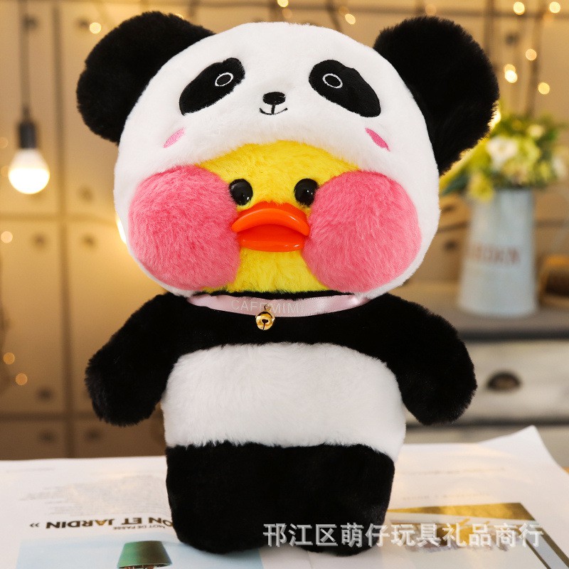 Gấu Bông Vịt Lalafanfan 𝐅𝐒 - 𝐇𝐚̀𝐧𝐠 𝐋𝐨𝐚̣𝐢 𝟏   Dễ Thương 30 cm