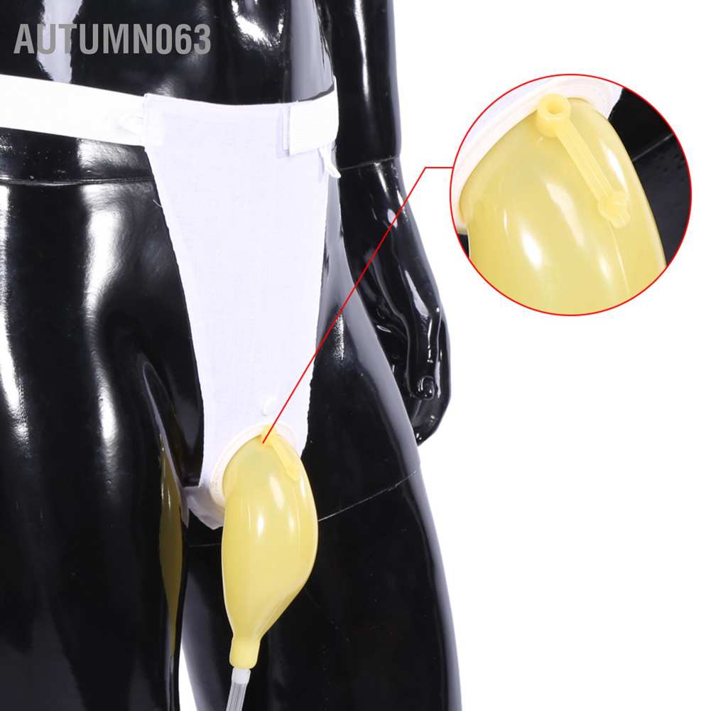 Túi đựng nước tiểu tái sử dụng được 2 loại cho nam/ nữ mắc bệnh đi tiểu không kiểm soát