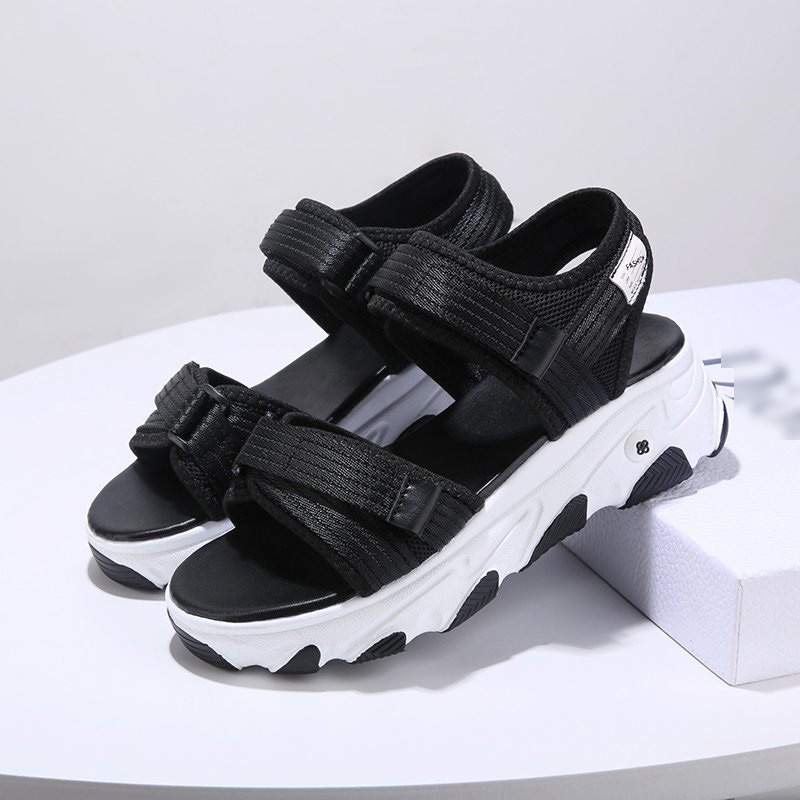 Giày xăng đan đế dày kiểu thể thao năng động thời trang đi biển mùa hè cho bạn gái