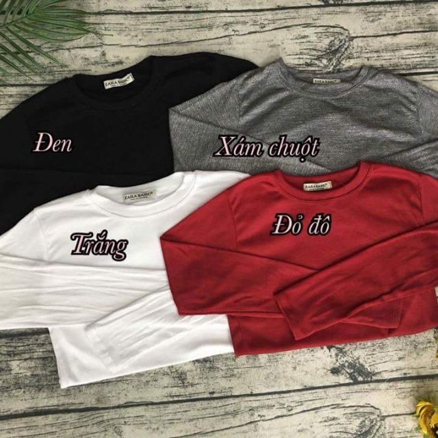 ÁO THUN TRƠN TAY DÀI