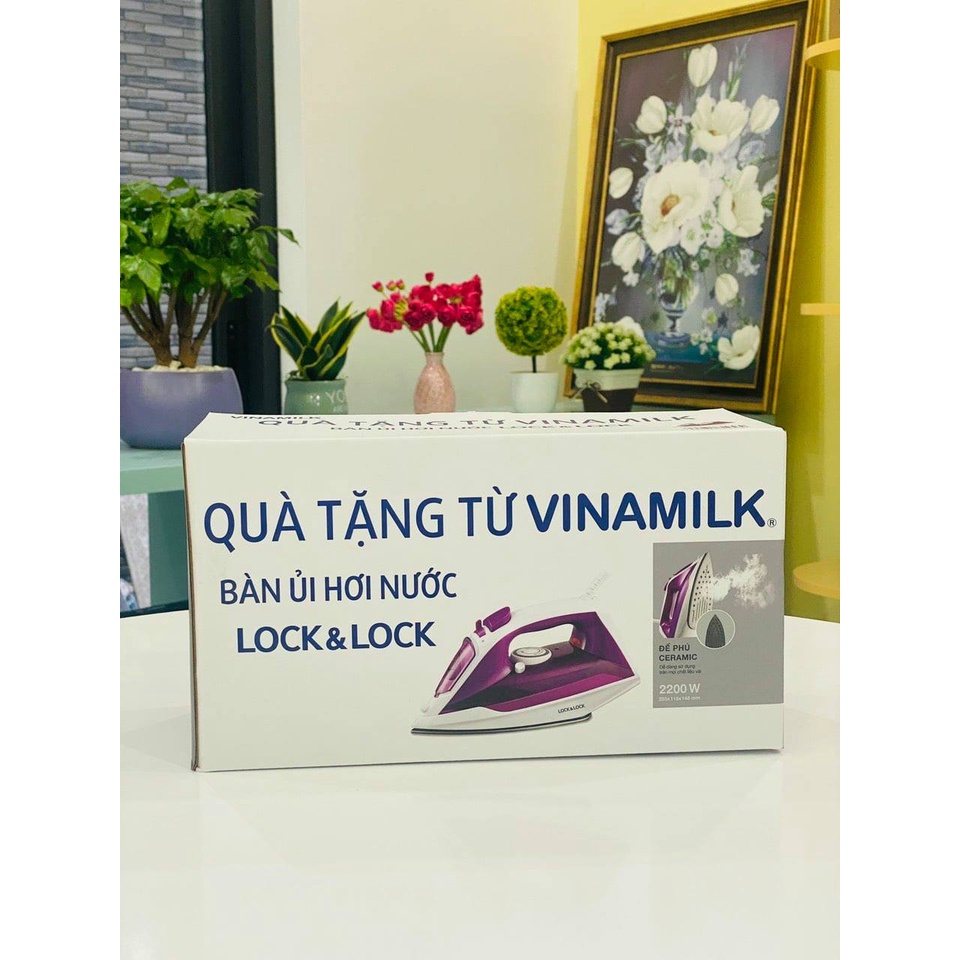 Bàn Là Hơi Nước Lock And Lock ENI147 (Khuyến Mại của VINAMILK)