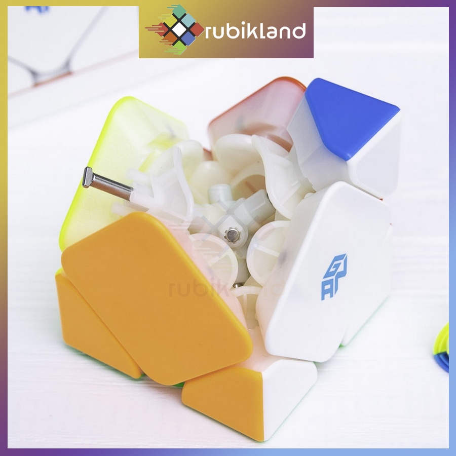 [Enhanced] Rubik Gan Skewb M Bản 32 Viên Nam Châm Dòng Cao Cấp Flagship Rubic Stickerless Biến Thể Skewb Đồ Chơi Trí Tuệ