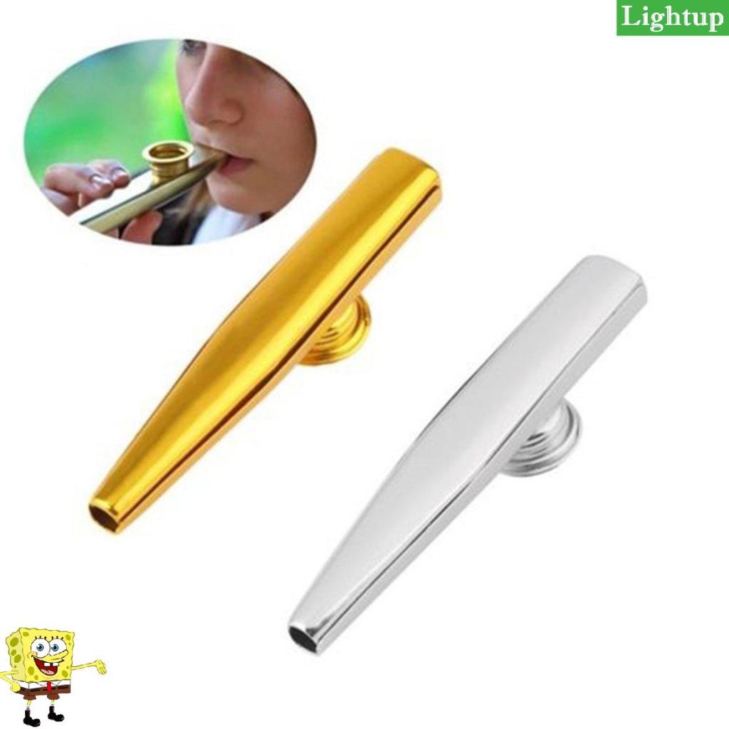 Nhạc cụ Kazoo Portable Mini Metal Musical Nhạc cụ dành cho trẻ em yêu thích âm nhạc