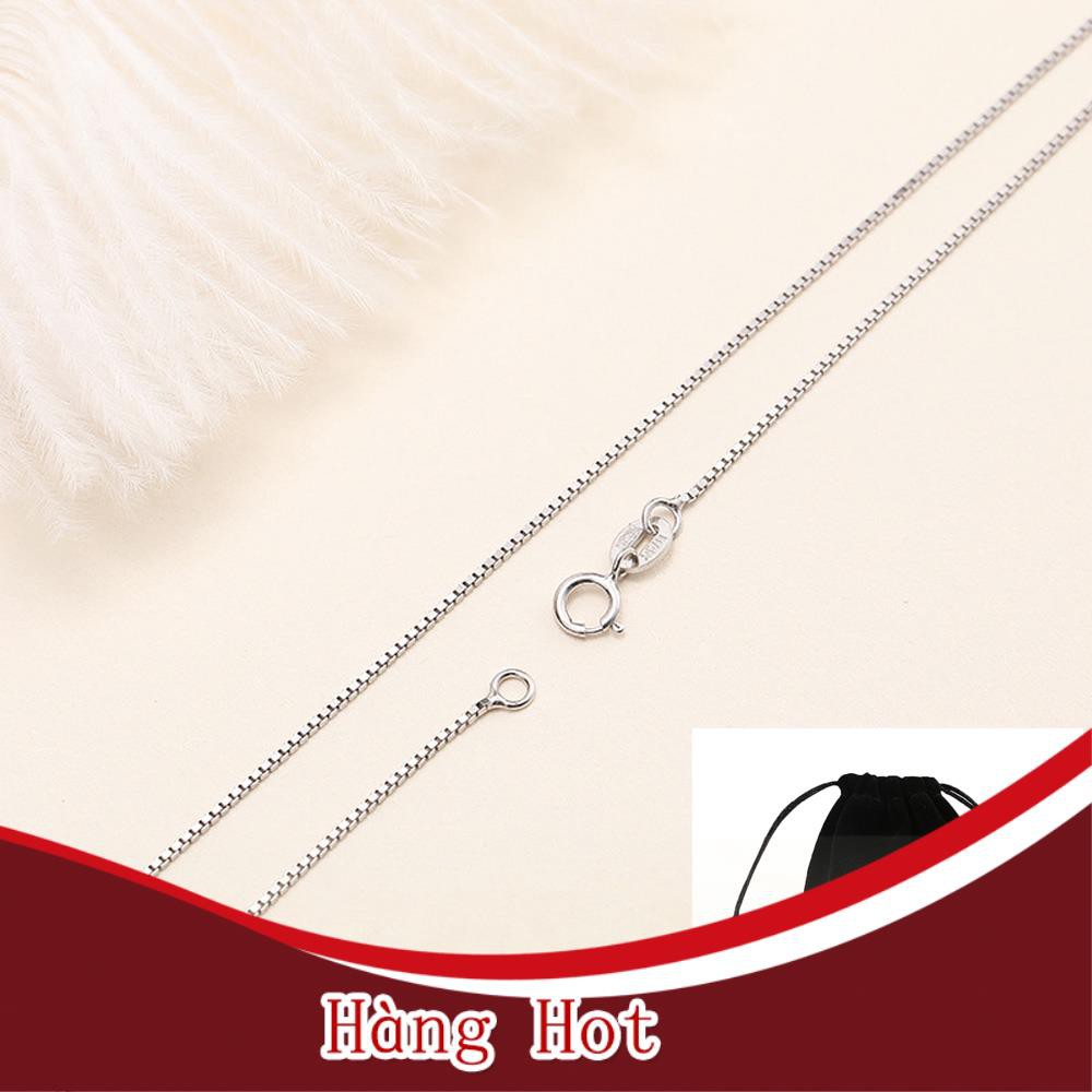 dây chuyền Dây chuyền mạ bạc dài 50-70Cm