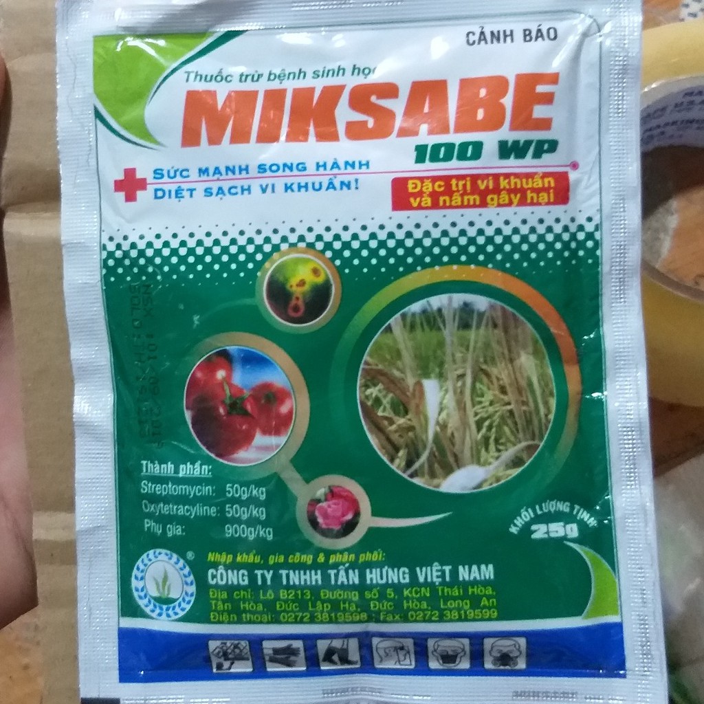 Thuốc Trừ Bệnh Sinh Học MIKSABE 100WP