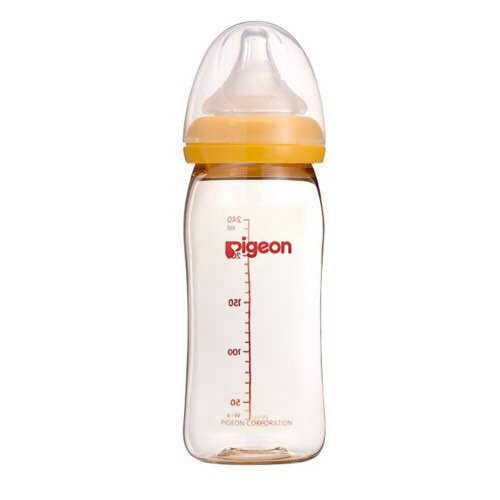 Bình sữa Pigeon miệng rộng dung tích 160ml/240ml