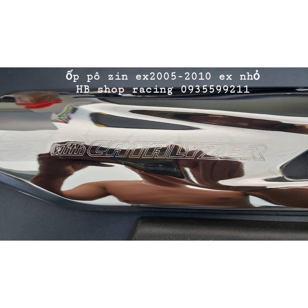 Ốp Pô Zin Exciter 2005-2010 ex nhỏ full kim loại