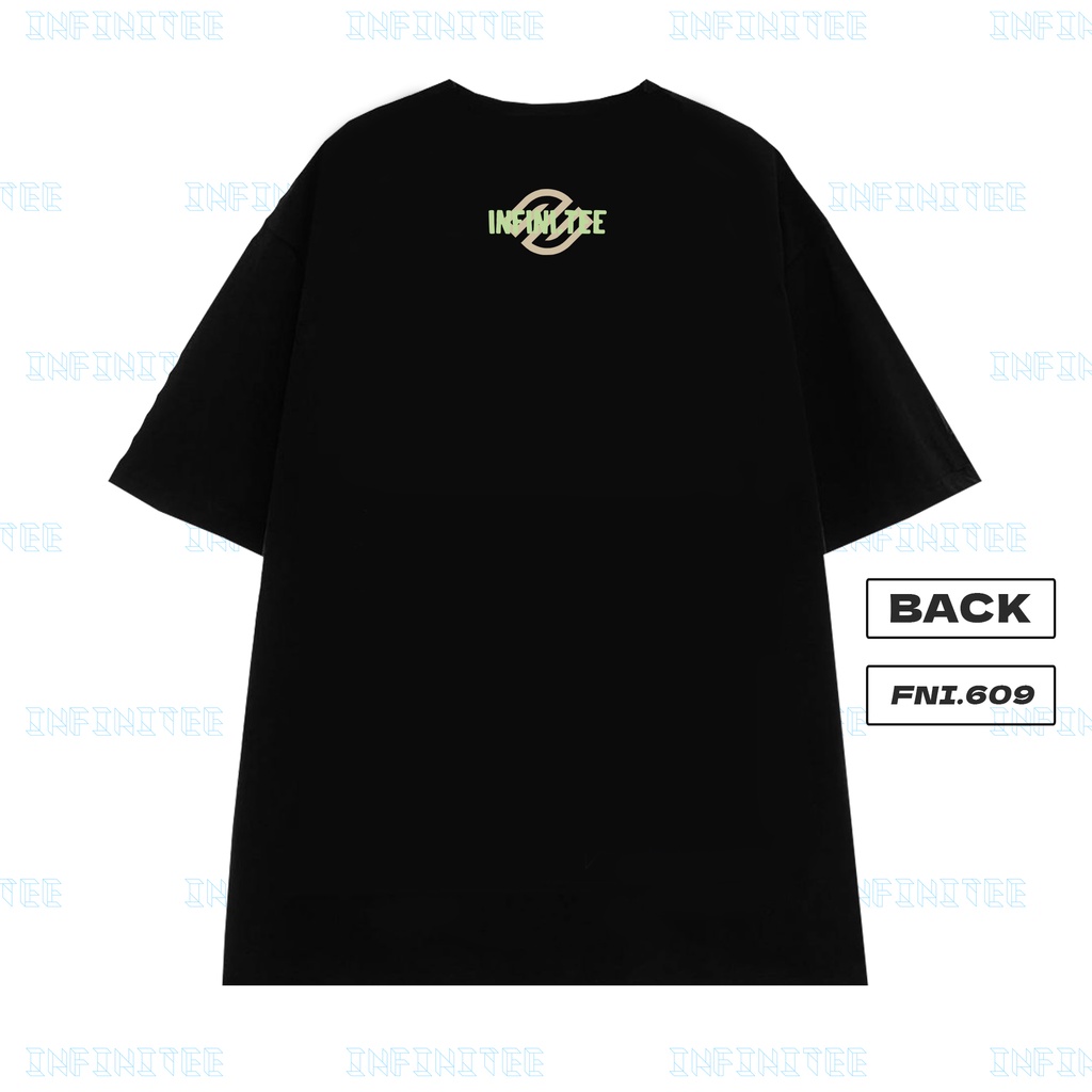 Áo thun INFINITEE Fni0609, Thun 100% Cotton - form rộng Unisex.