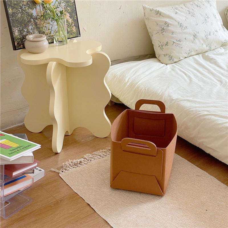 Giỏ Nỉ Đựng Đồ Chơi / Đồ Bẩn Gấp Gọn Tiện Lợi