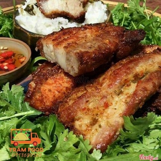 Ba rọi sả ớt ướp sẵn 500g