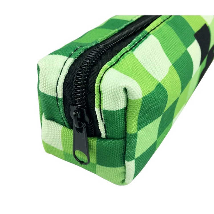 Mới Túi Đựng Bút Bằng Vải canvas Cỡ Lớn In Hình Hoạt Hình minecraft Dành Cho Trẻ Nhỏ