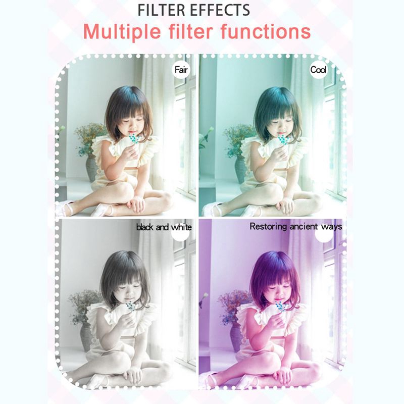 Máy Ảnh Kỹ Thuật Số Mini 2 Inch Hd 1080p Cho Bé | BigBuy360 - bigbuy360.vn