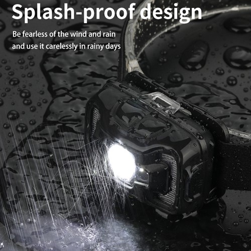 Đèn pha led SUPERFIRE HL16 300 bóng 180 lumen có cảm biến chuyển động và ánh sáng đỏ