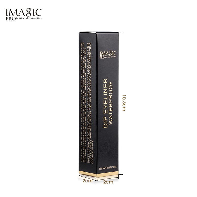 Bút kẻ mắt IMAGIC màu đen lâu trôi chuyên nghiệp 14g | BigBuy360 - bigbuy360.vn