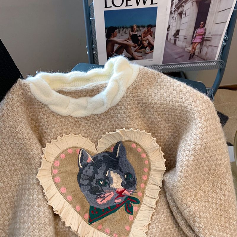 Áo Sweater Phong Cách Nhật Bản Xinh Xắn Cho Nữ  tao bao
