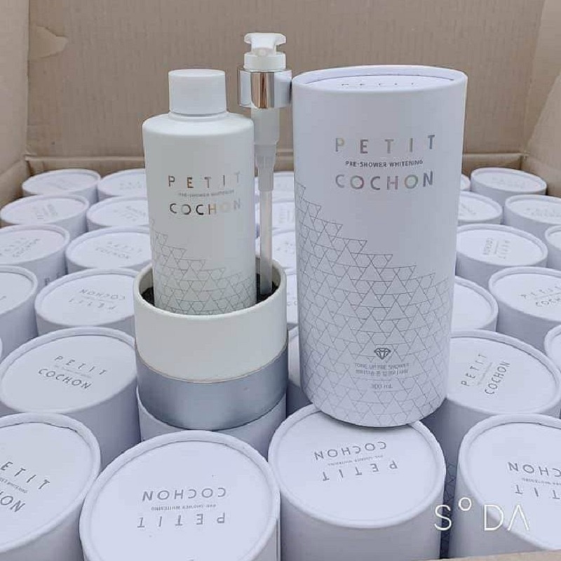 [ Chính Hãng ] Sữa Tắm Trắng Petit Cochon Hàn Quốc, Chai 300ml, Giúp Da Trắng Sáng, Mịn Màng, Tự Tin, Quyến Rũ