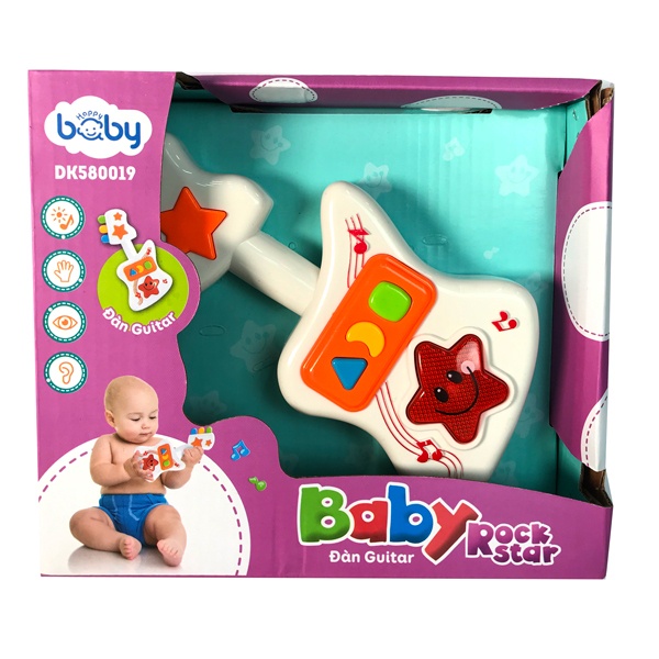 Đồ Chơi Duka - Đàn Guitar - Baby Rock Star (SM-0797)