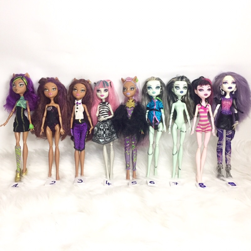 BBMH1 -Búp Bê Monster High mặt xinh