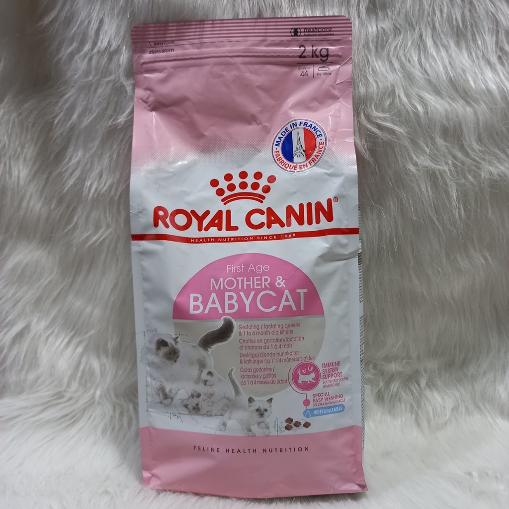 Thức ăn cho mèo bầu và mèo con tập ăn Royal Canin Baby Mother 2kg