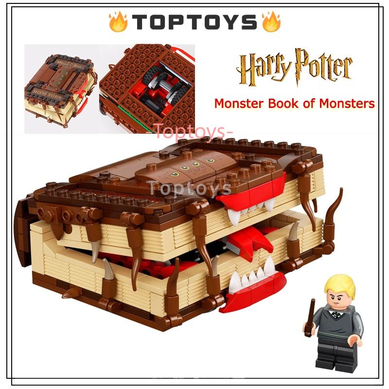 Gạch LEGO Harry Potter Sách Quái vật của Quái vật 30628-320+Chi tiết Mô Hình Lắp Ráp đồ chơi lắp ráp bộ lắp ráp xe hơi block puzzle xếp hình đồ chơi trẻ em Quà tặng