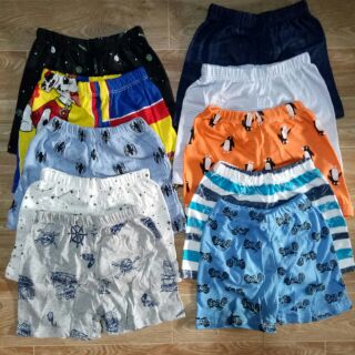 Combo 5 quần bozip cho bé trai