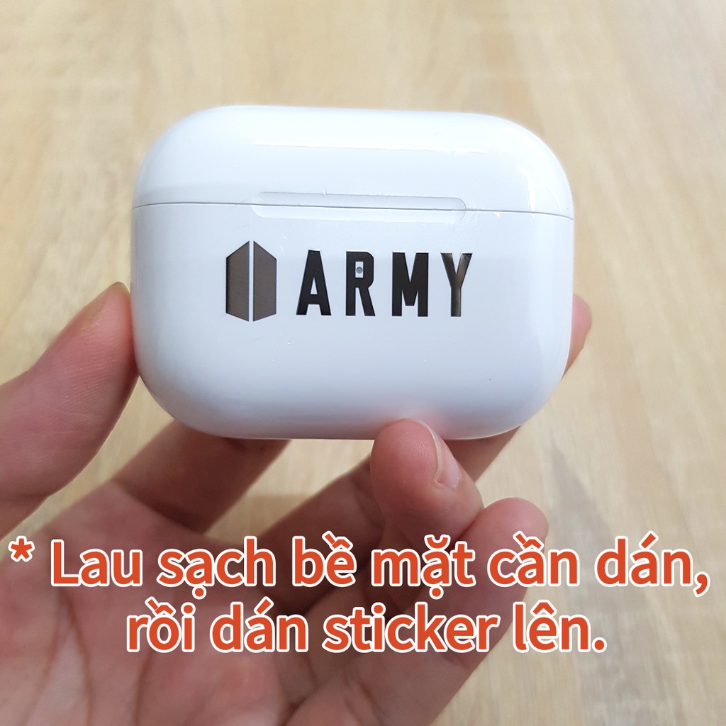 Miếng dán chống bức xạ điện thoại – Sticker BTS/ Made in Korea