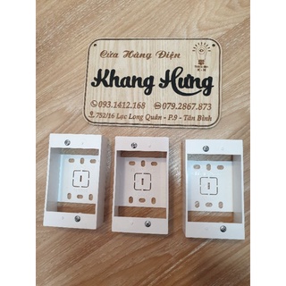 Hộp Đế nổi chống cháy NN101W dùng cho mặt Wide Nanoco