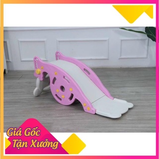 CẦU TRƯỢT BẬP BÊNH - BÓNG RỔ🌈 Cầu trượt bập bênh 2 chức năng
