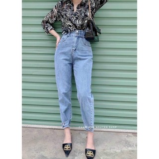 Quần bò ống côn dành cho nữ