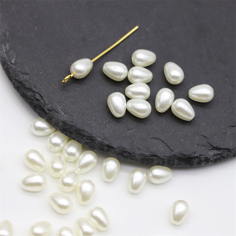 1-30 hạt giọt nước xỏ lỗ xỏ chuỗi nguyên liệu làm trâm làm trang sức cổ trang