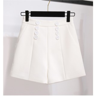Quần Short Nữ Cao Cấp Phối Hàng Cúc Bọc Vải Hai Bên Kiểu Dáng Hiện Đại Năng Động Thời Trang Sugal SHORT NU SG 004