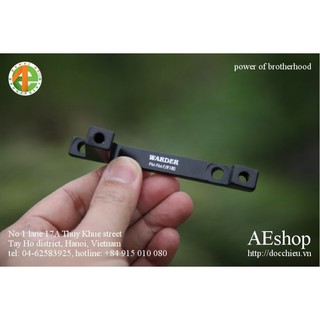 giá đỡ củ phanh đĩa gọng đỡ củ phanh đĩa AB PM/IS 180 mm Warder