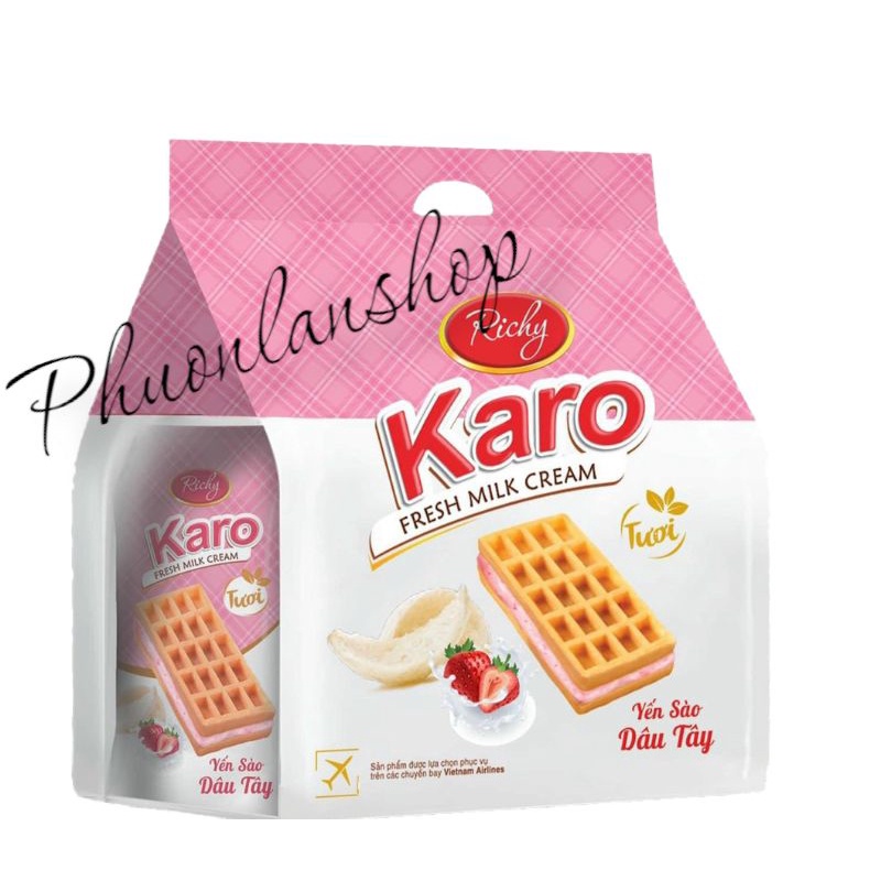 BÁNH TƯƠI CHÀ BÔNG KARO GÀ/FOMAI