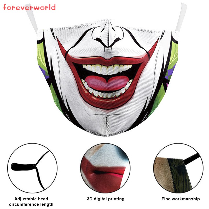 Khẩu trang in hình 3D chống bụi tái sử dụng cho nam nữ | BigBuy360 - bigbuy360.vn