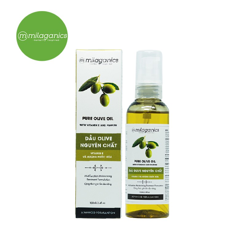 Dầu Olive MILAGANICS 100ml