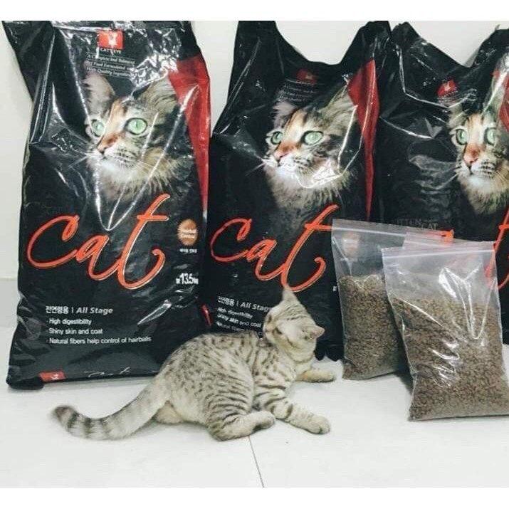 Hạt thức ăn cho mèo Cat's Eye 13,5kg dành cho mèo từ 3 tháng tuổi giảm mùi hôi và búi lông PETTOOLS