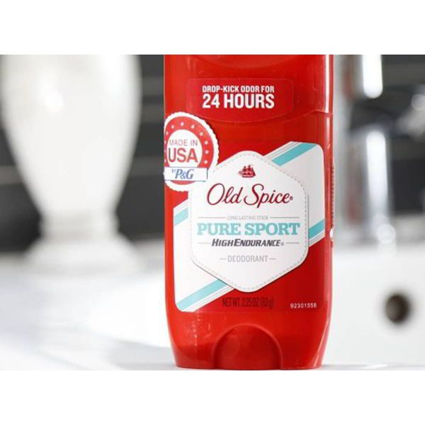 Lăn Khử Mùi Old Spice Pure Sport  Đỏ (Nam-Nữ) [ 85g ]
