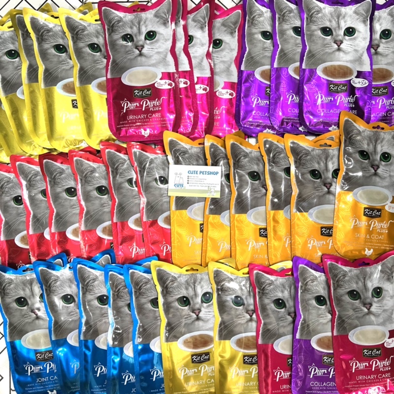 KitCat Purr Puree Súp thưởng dinh dưỡng cho mèo