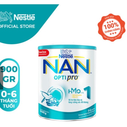 [HÀNG CHÍNH HÃNG] Sữa Bột Nestle NAN OPTIPRO 1-2-3-4 HMO Hộp 900g