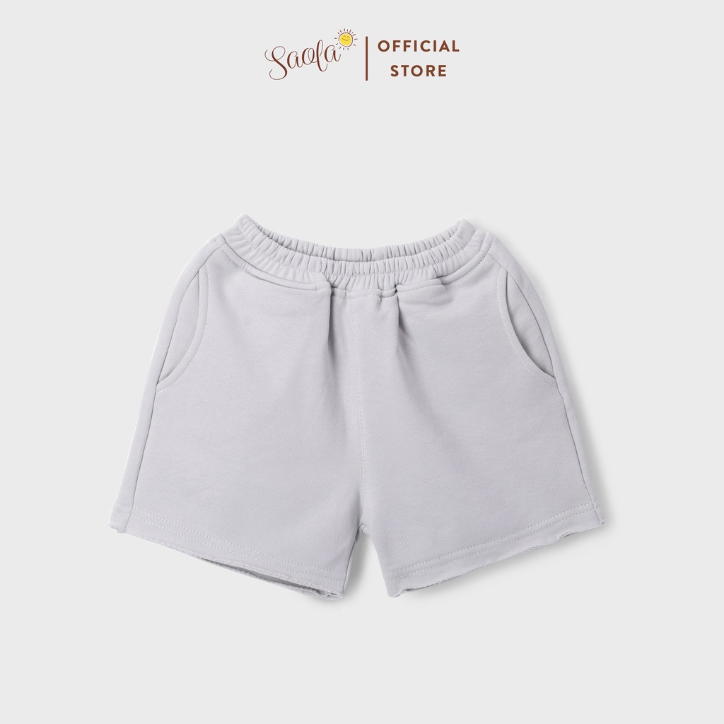 Quần Short Lưng Thun Năng Động Cho Bé - MAROY PANTS - PAL013 - SAOLA KIDS CLOTHING