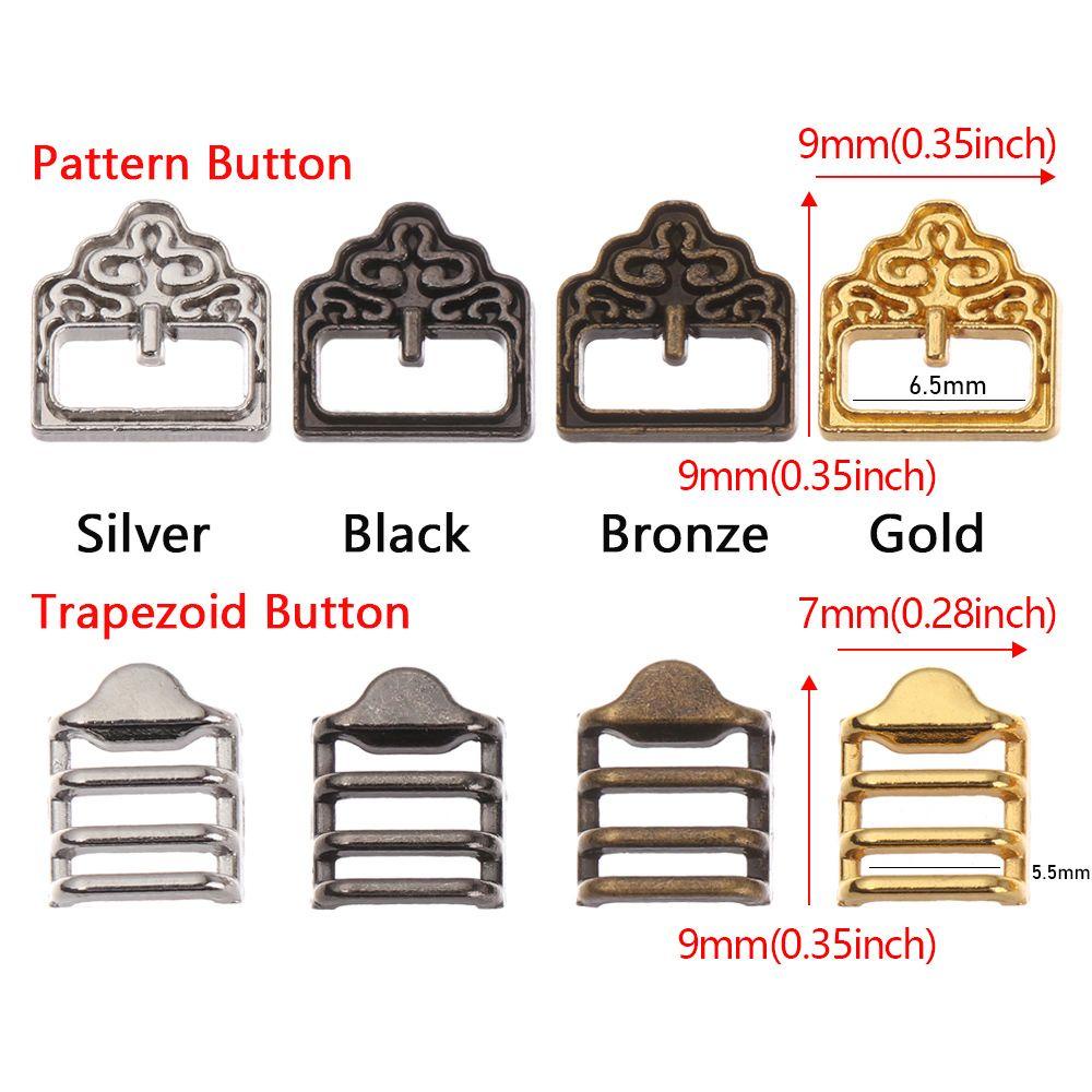 RAINBOW Set 20 Khóa Ba Cạnh Mini Siêu Mỏng Chất Lượng Cao Cho Búp Bê