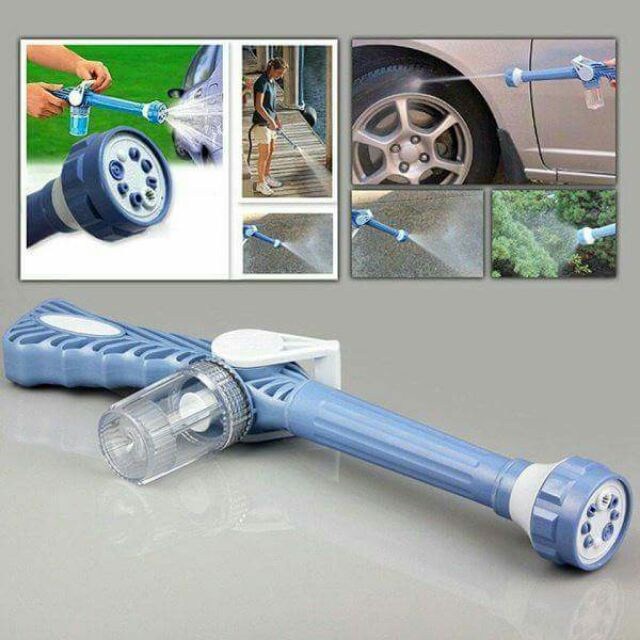 Súng Xịt Nước Tăng Áp 8 Chế Độ Rửa Xe