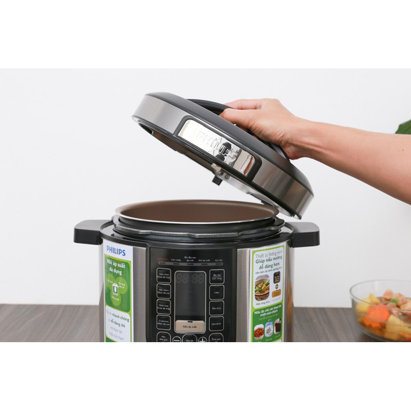 Nồi áp suất điện đa năng Philips HD2137 6L