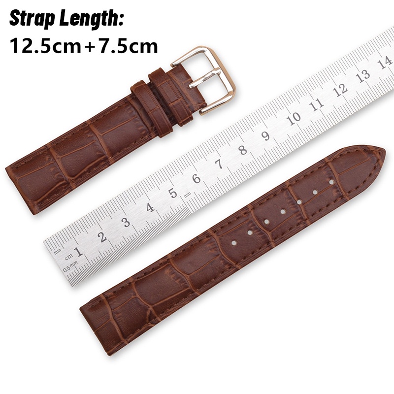 Dây Đeo Da 18mm 20mm 22mm Thay Thế Cho Đồng Hồ Thông Minh